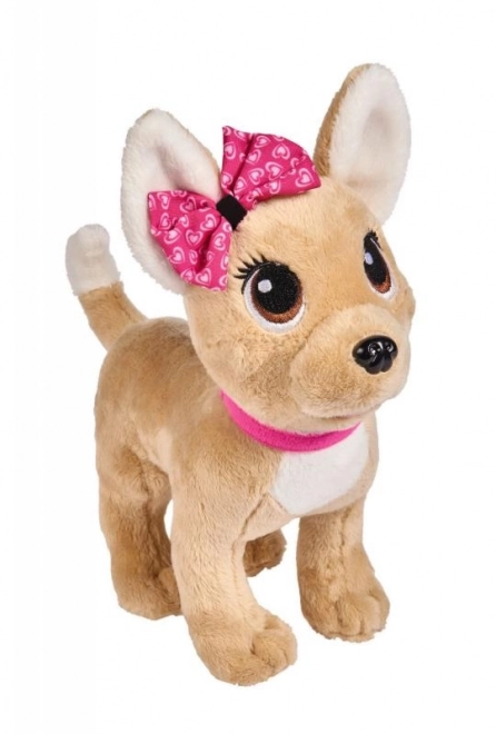 Pluchen hondje Chi Chi Love in modieuze tas