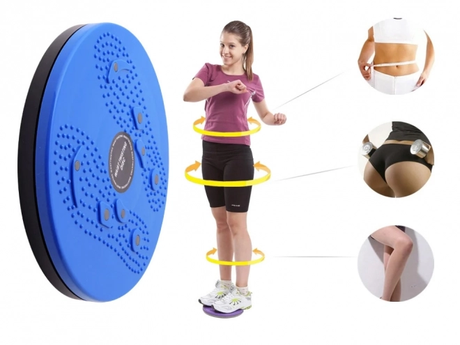 Rotating Twister for Exercising with Magnets
