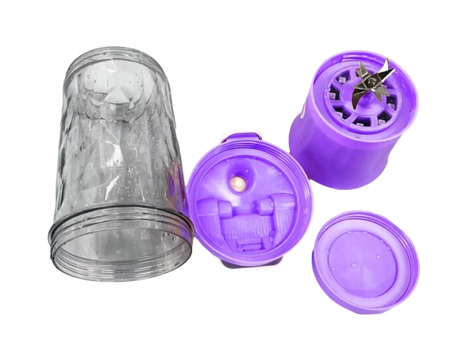 Tragbarer Smoothie-Mixer mit USB Wiederaufladbarem Akku und Eiscrusher