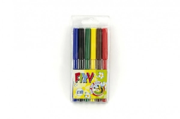 Set van gekleurde stiften Wiky 6 stuks