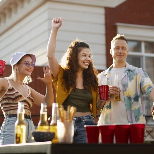Beer Pong spel- 50 bekers Ruhhy 21232