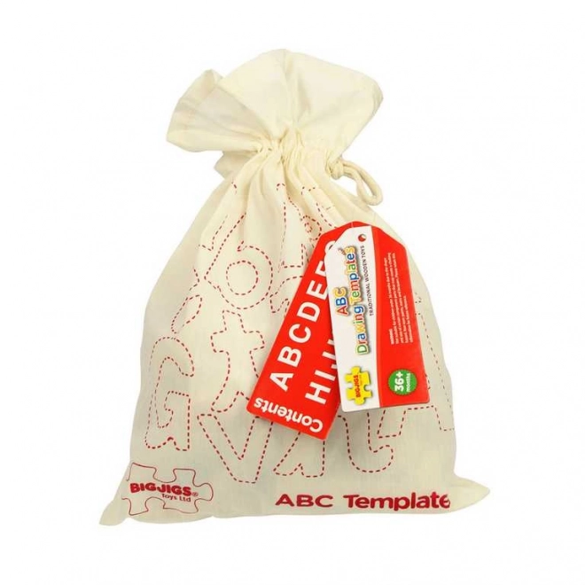 Houten alfabet kleine letters