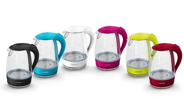 Elektrische waterkoker 1,7 l Salto Angel zwart