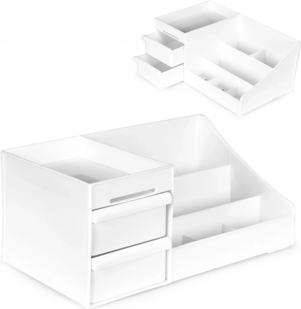 Organisateur universel en plastique pour cosmétiques et fournitures de bureau ModernHome
