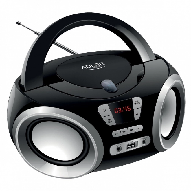 Tragbarer Boombox mit CD und USB ADLER AD 1181