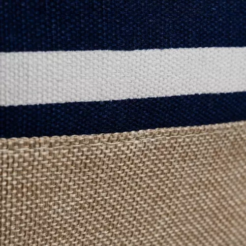 Large nautical style beach and picnic bag