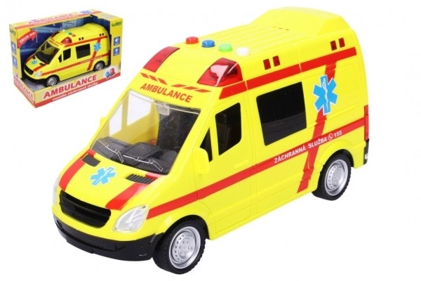 Rescue Car with Effects 22 cm