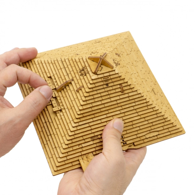 EscapeWelt Holz-Puzzle-Pyramide