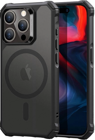 ESR Air Armor Case for iPhone 15 Pro with MagSafe, Black