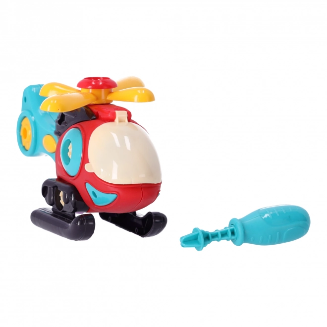 Puzzle Disassembly Helicopter Toy
