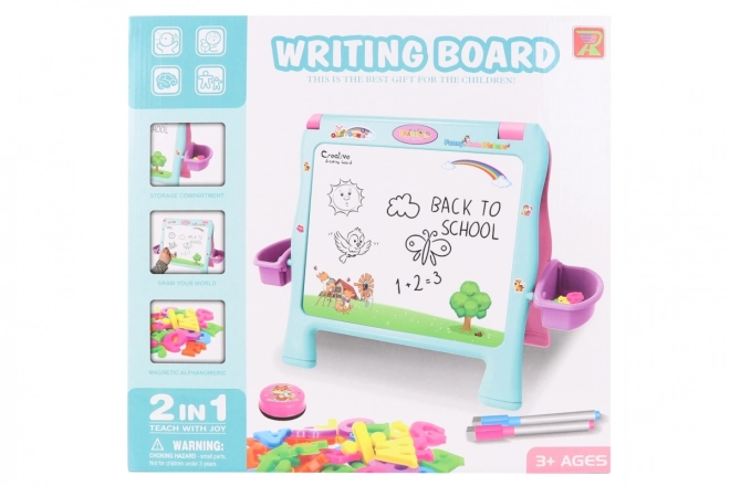 Magnetisch bord 2-in-1 met accessoires