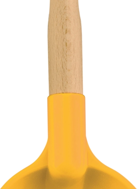 Androni Shovel with wooden handle length 34 cm – Yellow