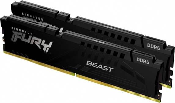 Kingston FURY Beast DDR5 32 GB (2×16 GB) 5600 MHz CL40 Black