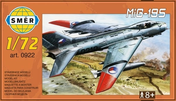 Model MIG-19S 12,5x18cm in doos 25x15x5cm