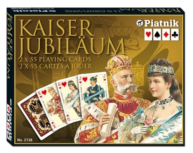 Luxe speelkaarten Kaiser Jubiläum