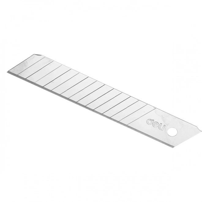 Vervangende messen Deli 18 mm, 10 stuks