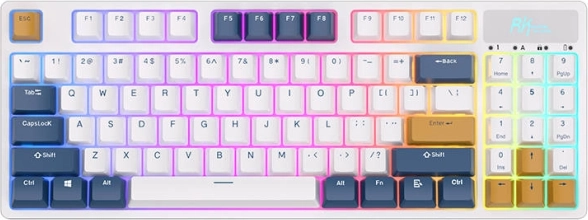 Mechanical Keyboard Royal Kludge RK89 RGB White