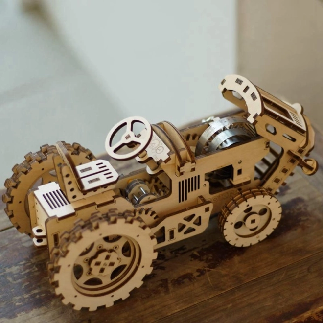 RoboTime 3D houten mechanische puzzel Tractor
