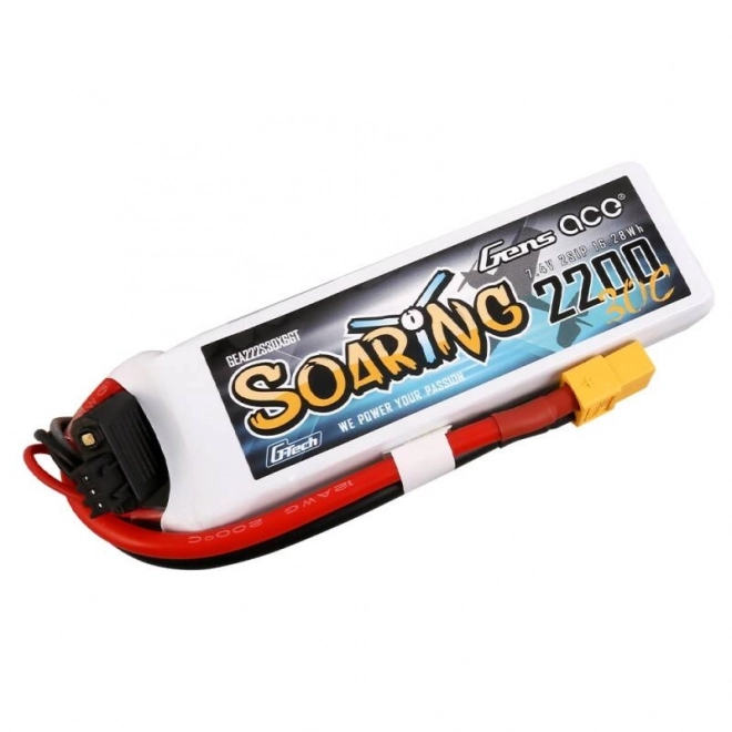 Gens ace G-Tech Soaring 2200mAh 11.1V 30C 3S1P Lipo batterij
