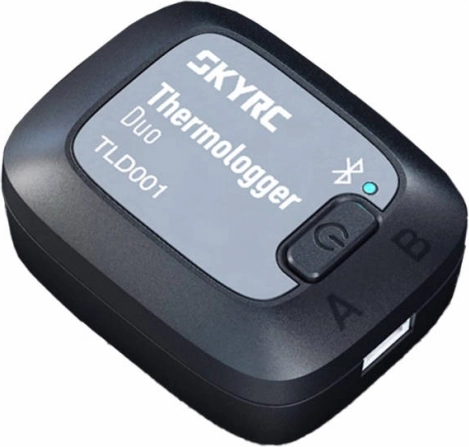 Bluetooth temperatuurdatalogger SkyRC Thermologger Duo