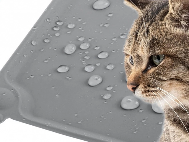 Waterdichte siliconen antislipmat voor kom voor honden en katten