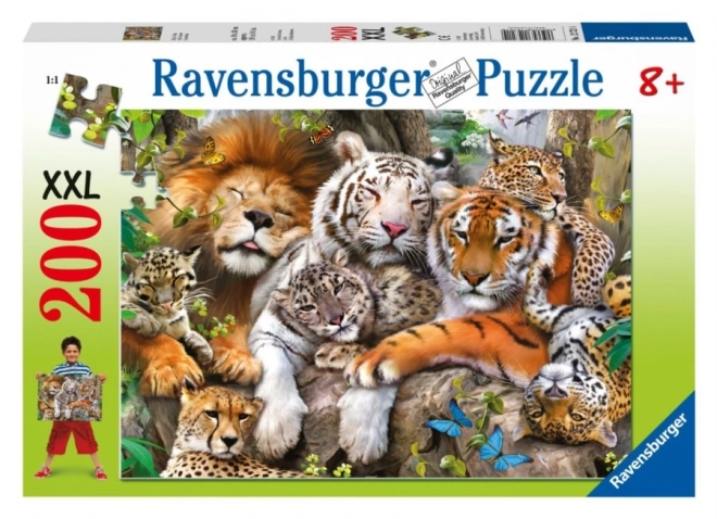 Puzzel Grote Katten 200 Stukken