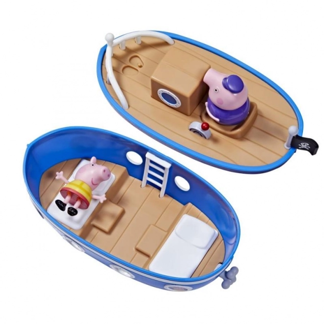 Peppa Pig bateau à vapeur de grand-père