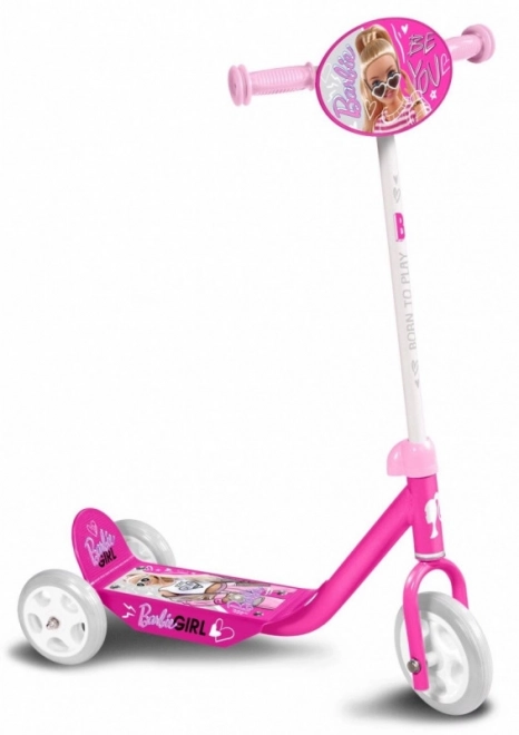 Kinder driewielige step Stamp Barbie