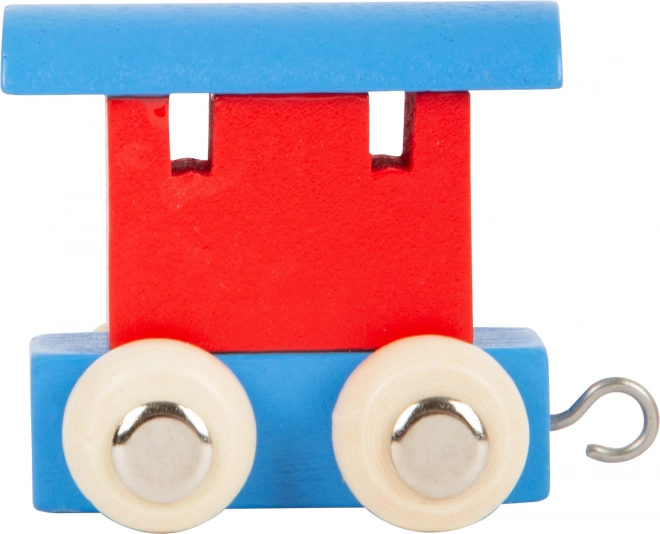 Small Foot gekleurde wagon voor houten treinbanen