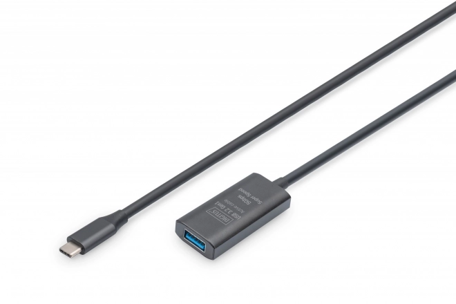 Aktives Verlängerungskabel USB 3.2 Gen1 5Gbps USB-C - USB-A, 5m