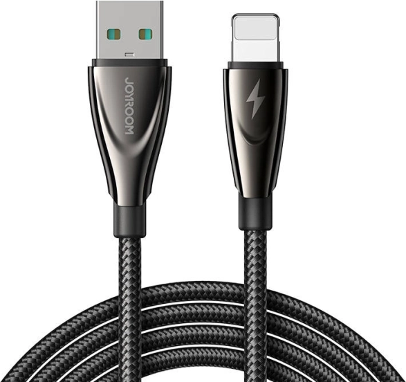 JOYROOM USB–Lightning Cable 3 A, 1.2 m, black