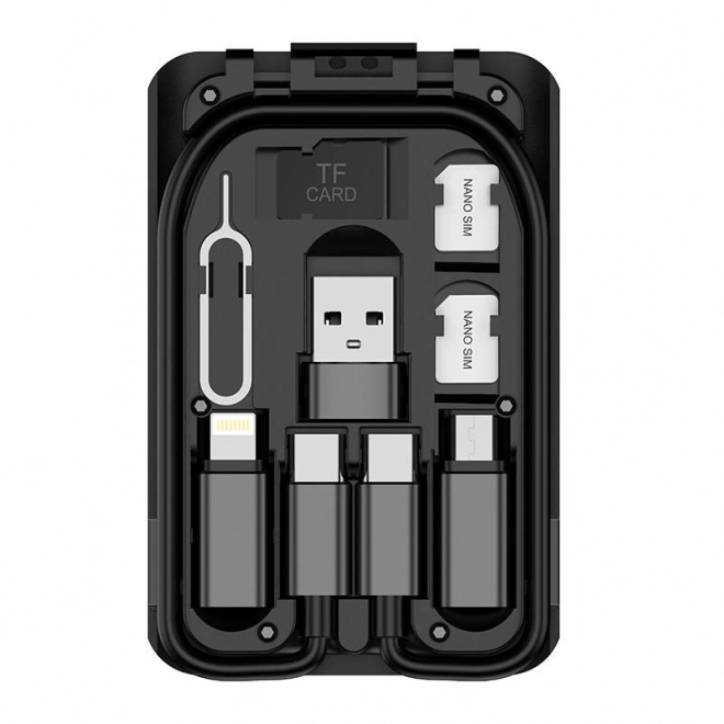 Multifunctioneel doosje voor telefoons, kabels type Budi 6
