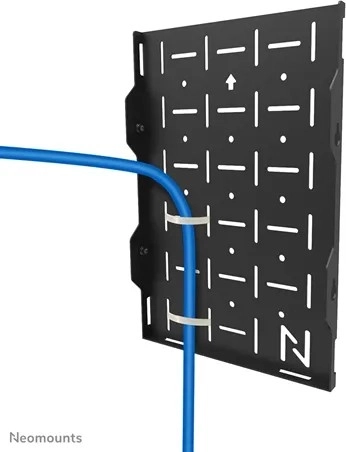 Plaque perforée pour ventilation et câblage