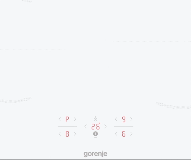 Commande tactile précise et minuteur séparé