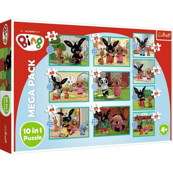 Mega Puzzlepackung Bing 10in1
