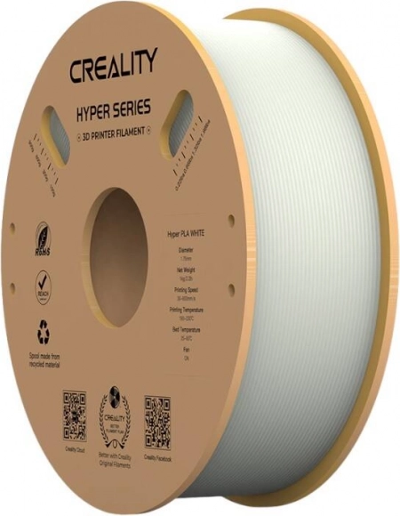 filament creality hyper pla blanc 1,75 mm
