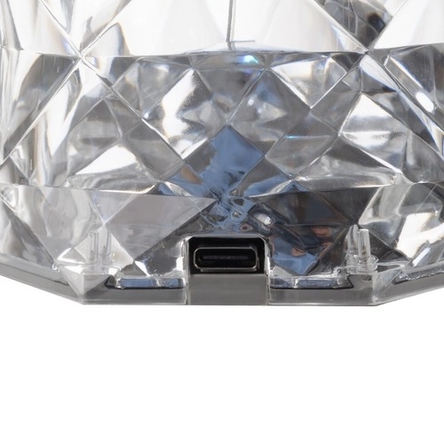 Lamp met LED-projector - roos, Izoxis 22518
