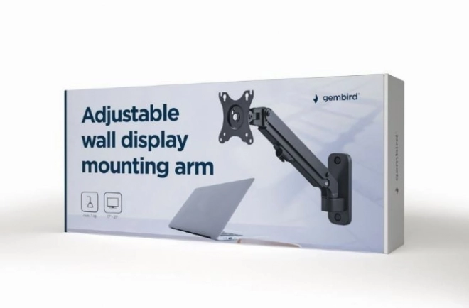 Verstelbare muurbeugel voor monitor tot 27 inch/7 kg