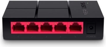 5 Gigabit ports for a fast network