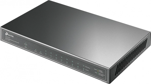 TP-Link TL-SG1210P gigabit PoE+ switch 9× RJ45 and 1× SFP