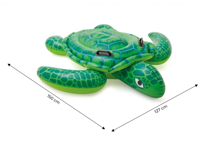 Opblaasbare schildpad met handgrepen - 150 x 127 cm