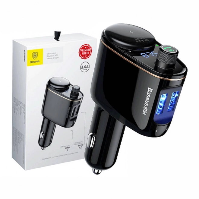 Bluetooth MP3 Transmitter for Car Baseus Black