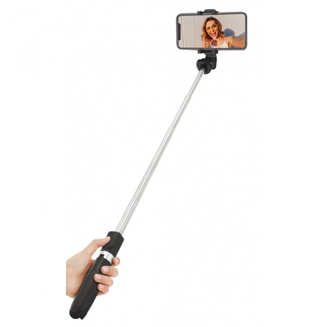 Selfie-Stick und Tischstativ 2-in-1 mit Bluetooth-Fernbedienung
