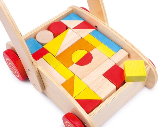 Jeu créatif avec des blocs colorés