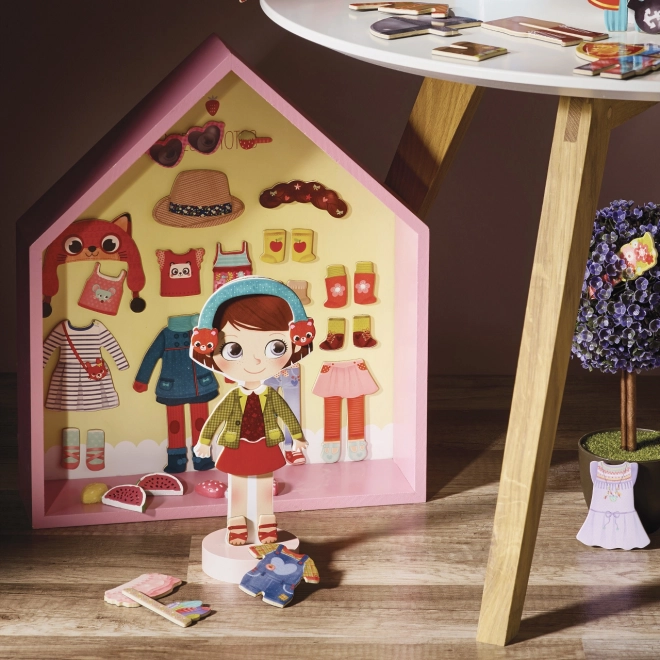 Vilac Magnetische verkleedpuzzel Chloe