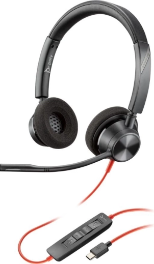 Stereo-Kopfhörer Poly Blackwire 3320 USB-C/A