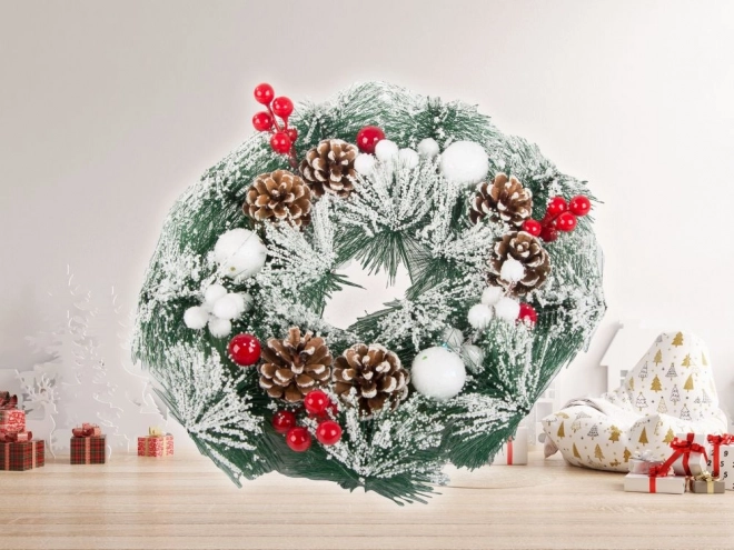 Kerstkrans kerstkrans kerstdecoratie decoratie deur raam