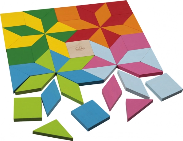 Detoa mozaïek – houten didactisch spel