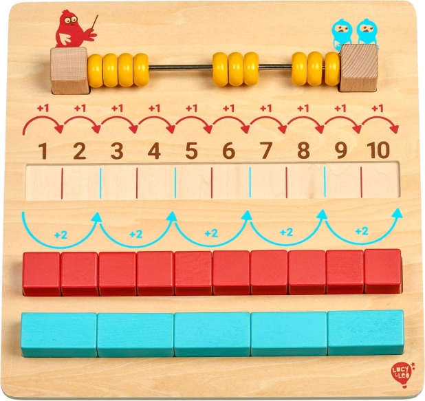 Ensemble éducatif en bois Ma première mathématique LUCY & LEO