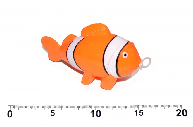Wind-up vis voor in bad 15 cm